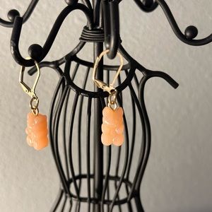Creamsicle Gummi Bear Earrings
